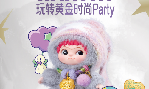 六福珠宝×WAKUKU系列  玩转黄金时尚Party