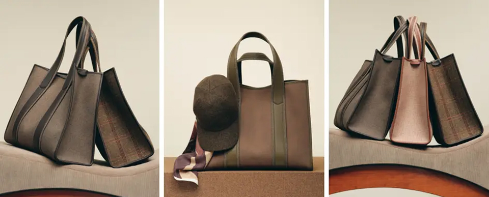 Loro Piana 推出男士包袋新作：Heddle 托特包 2026-2027 秋冬系列